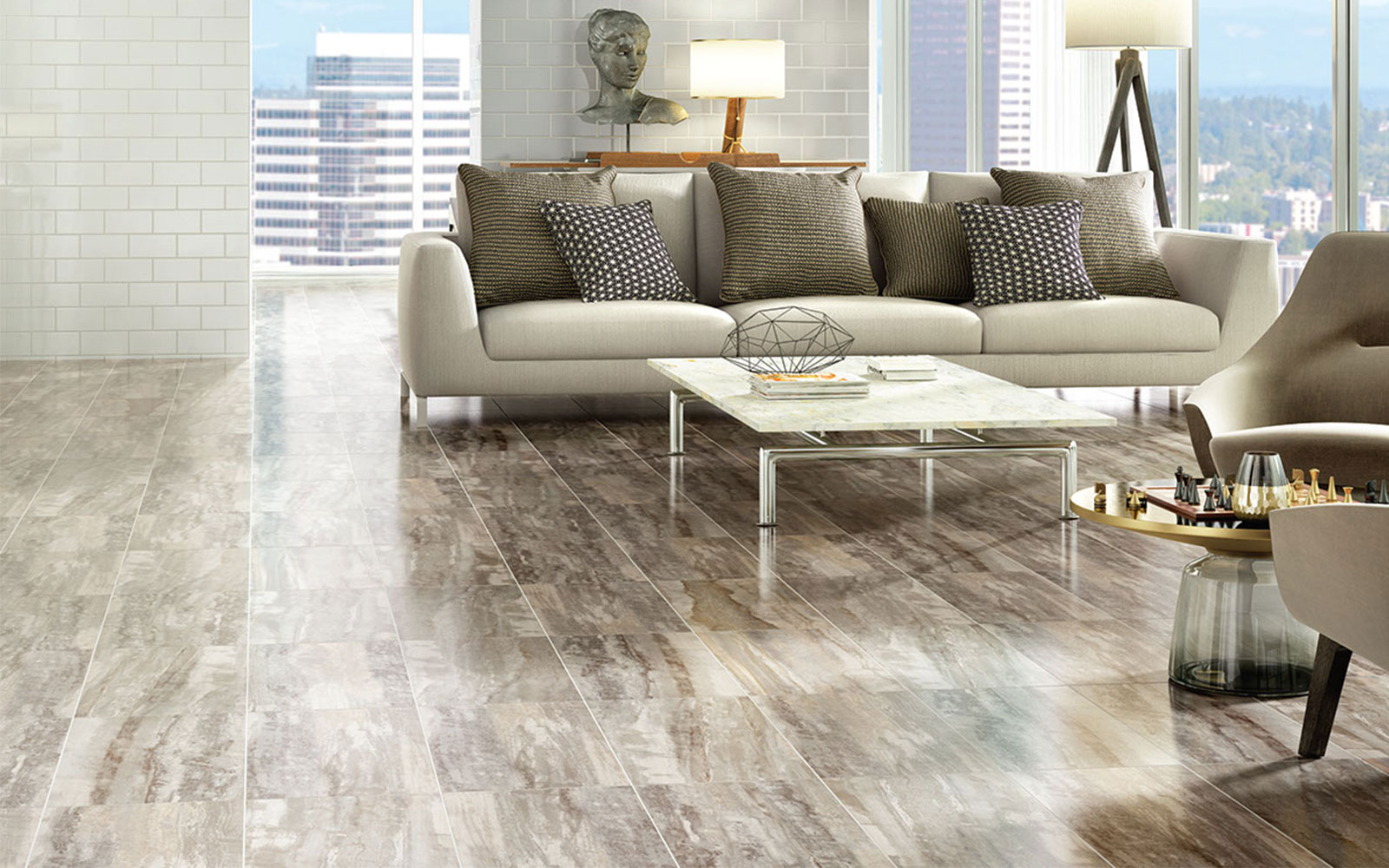 Living room flooring | Corvin's Furniture & Flooring