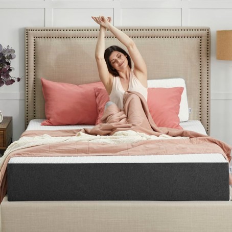 woman-on-bed | Corvin's Furniture & Flooring